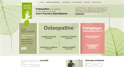 Desktop Screenshot of naturosteo.fr